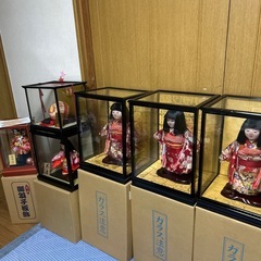 ケース入り人形・羽子板・鞠