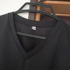 速乾性V半袖シャツ2枚の画像