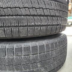 トヨタ ハイエース 100系 200系 キャラバン 純正ホイール 鉄ホイール 15×6J PCD139.7 6穴 4本 スタッドレス 黒の画像