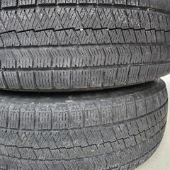 トヨタ ハイエース 100系 200系 キャラバン 純正ホイール 鉄ホイール 15×6J PCD139.7 6穴 4本 スタッドレス 黒の画像