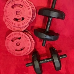 シェイプアップベンチとダンベル