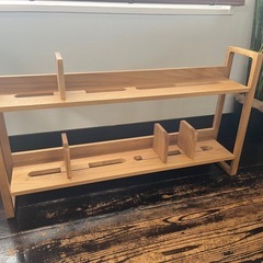 木製デスク用上置き本棚 ACTUS