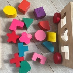 積み木のおもちゃの画像