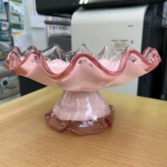 リユースのサカイ東金店 フラワーピンク花器 TJ12569の画像