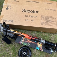 新品キッズスクーターの画像