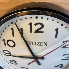 CITIZEN アンティーク昭和レトロクオーツシチズン大型壁掛け電気時計学校バス・広場大型時計 Used/良品の画像