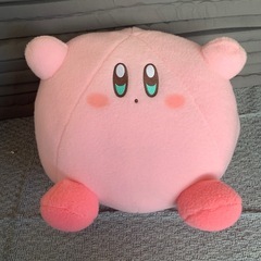 星のカービィー 羊毛フェルト風 超BIGぬいぐるみ（まんぷく座り）
