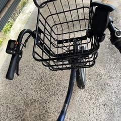 ママチャリ三人乗りの画像