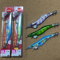 【5個セット】ヨーヅリ アオリーQ 3D 3.5号 エギング