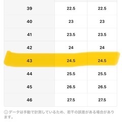 新品スニーカーの画像