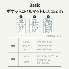 マットレス（黒）ダブルサイズの画像