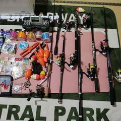 決まりました。釣り道具一式の画像