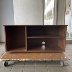 f●■テレビ台/ローボード・90×30×42.5cm・木製テレビボードの画像