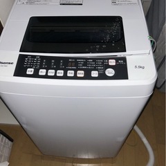 2018年ハイセンス5.5kg 洗濯機