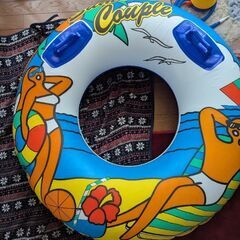 海水浴 プール大人用 浮き輪 100センチサイズ 1セット＋オマケ品