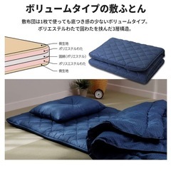 【条件付き無料】昭和西川　シングル敷布団　美品の画像