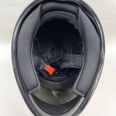 【R736】YEMA/モンスターエナジー/MONSTER ENERGY/ヘルメット/フルフェイス/YM-825/ブラック×シルバー/Lサイズ/中古の画像