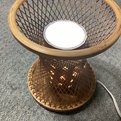和風　デスクライト　手作り品