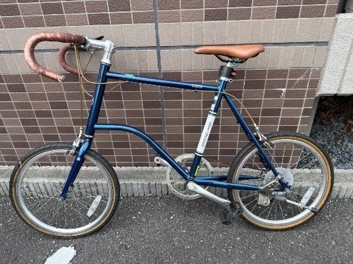ミニベロ　20インチ　ダークブルー