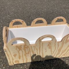 木製プランターの画像