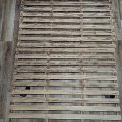 セミダブル 折りたたみすのこベッドの画像