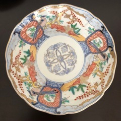 【売却済】古伊万里七寸皿２枚セットの画像
