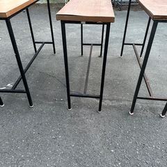 テーブル　3個セット　中古の画像