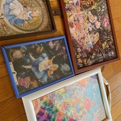 ディズニー　パズル　完成品　まとめて　不思議の国のアリス
