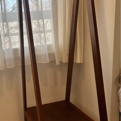 木製ラック　ハンガーラック　