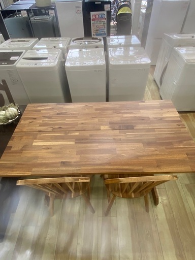 IKEA　ダイニングセット「椅子2脚」【リサイクルフカツ岡崎倉庫店】250609NA-2