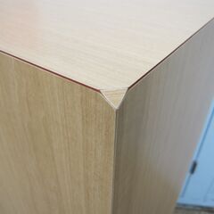 受付カウンター　チーク　350ｘ350ｘ1100の画像