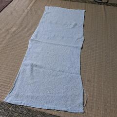 水色タオル