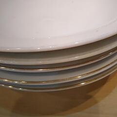 籠入り皿5枚　カレー皿　スープ皿の画像