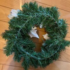 クリスマスリース　2個セットの画像