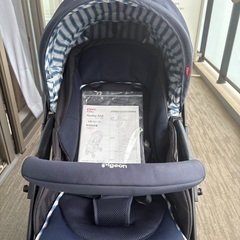 ベビーカー　ランフィRA8  AB型ベビーカー　＆JTC電動ハイローチェアの画像