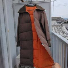 １回着用のみ　ロングリバーシブルコート