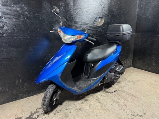 ★支払総額4.2万円★激安バイク続々入荷中！ 野田納車可能です！ スズキ アドレスV50 青 CA44A 人気のV50！ 4ストインジェクション！ 集中キー！ 関東圏内即日配送可能！
