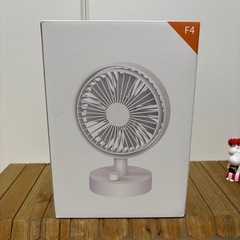 新品❣️ 卓上 扇風機 充電式 大容量バッテリー デスクワーク アウトドア 小型の画像