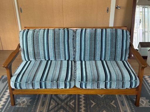 二人がけソファ