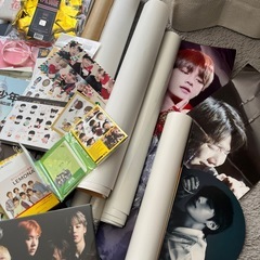 BTS 防弾少年団 グッズ ポスター うちわ CD アルバム 会報誌 写真集の画像