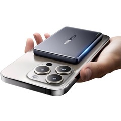 10000mAh モバイルバッテリー 小型 軽量 マグネット iPhoneの画像