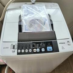 HITACHI　６kg洗濯機 白い約束シリーズ