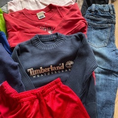 男の子110cm Polo Timberlandなどまとめての画像