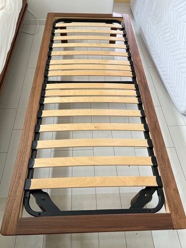 無印良品シングルベッド×2個