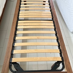 無印良品シングルベッド×2個の画像