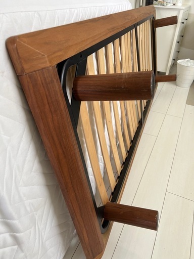 無印良品シングルベッド×2個