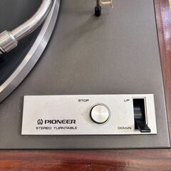 ヴィンテージ Pioneer ステレオレコードプレーヤー PL-155 ※ジャンク品の画像