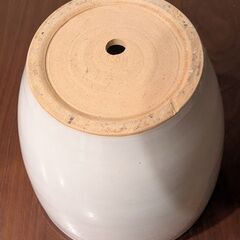 植木鉢＋受け皿　インテリア　飽きがこないデザインの画像