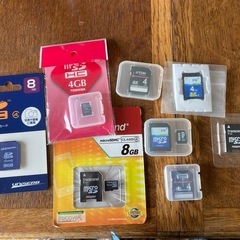 SDカード差し上げます。