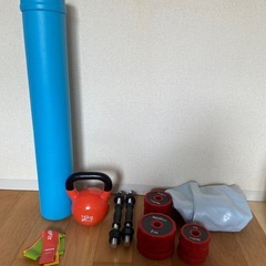 筋トレ　ストレッチ　トレーニンググッズ　ストレッチポール　ケトル...